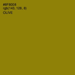 #8F8008 - Olive Color Image