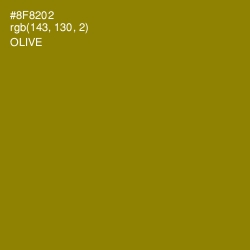 #8F8202 - Olive Color Image