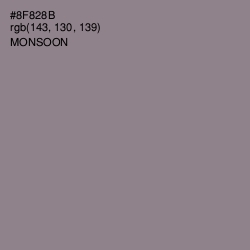 #8F828B - Monsoon Color Image