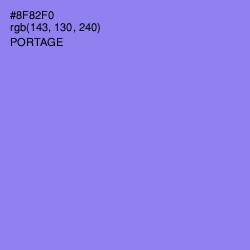 #8F82F0 - Portage Color Image