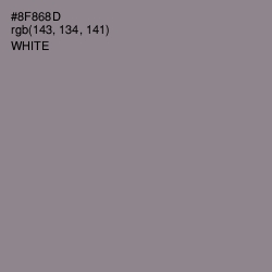 #8F868D - Monsoon Color Image