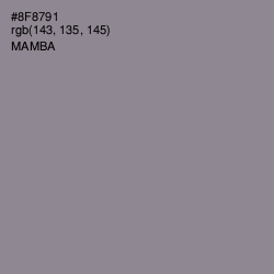 #8F8791 - Mamba Color Image