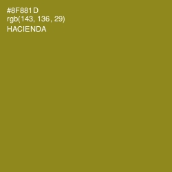 #8F881D - Hacienda Color Image