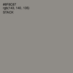 #8F8C87 - Stack Color Image