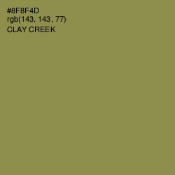 #8F8F4D - Clay Creek Color Image