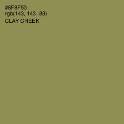 #8F8F53 - Clay Creek Color Image
