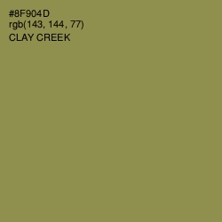 #8F904D - Clay Creek Color Image