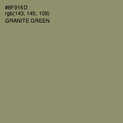 #8F916D - Granite Green Color Image