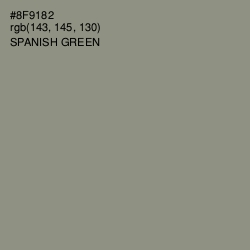 #8F9182 - Spanish Green Color Image