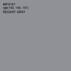 #8F9197 - Regent Gray Color Image