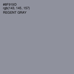 #8F919D - Regent Gray Color Image