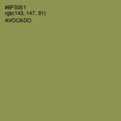 #8F9351 - Avocado Color Image