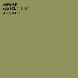 #8F945E - Avocado Color Image