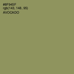 #8F945F - Avocado Color Image