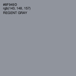 #8F949D - Regent Gray Color Image