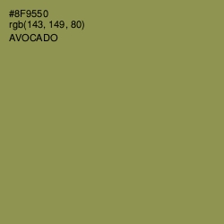 #8F9550 - Avocado Color Image