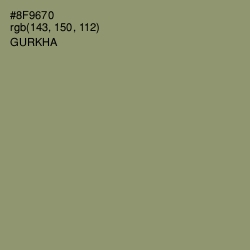 #8F9670 - Gurkha Color Image