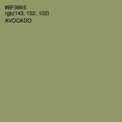 #8F9866 - Avocado Color Image