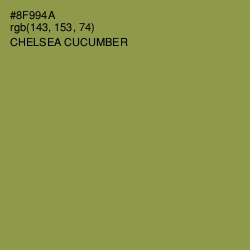 #8F994A - Chelsea Cucumber Color Image