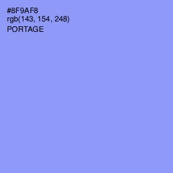 #8F9AF8 - Portage Color Image