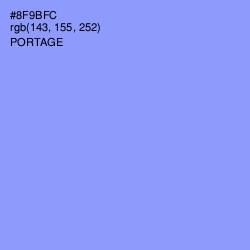 #8F9BFC - Portage Color Image