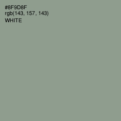 #8F9D8F - Spanish Green Color Image