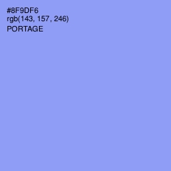 #8F9DF6 - Portage Color Image