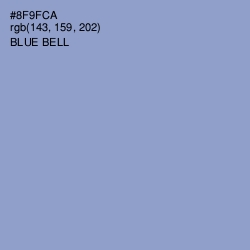 #8F9FCA - Blue Bell Color Image