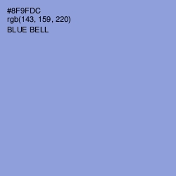 #8F9FDC - Blue Bell Color Image