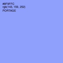 #8F9FFC - Portage Color Image