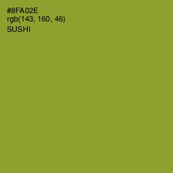 #8FA02E - Sushi Color Image