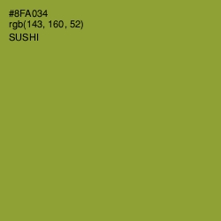 #8FA034 - Sushi Color Image