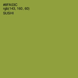 #8FA03C - Sushi Color Image