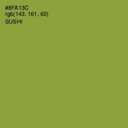 #8FA13C - Sushi Color Image
