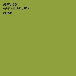 #8FA13D - Sushi Color Image