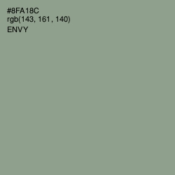 #8FA18C - Envy Color Image