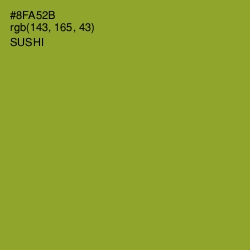 #8FA52B - Sushi Color Image