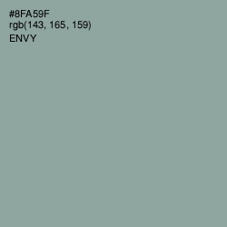 #8FA59F - Envy Color Image