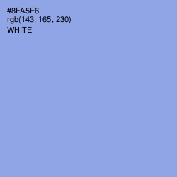 #8FA5E6 - Jordy Blue Color Image