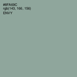 #8FA69C - Envy Color Image