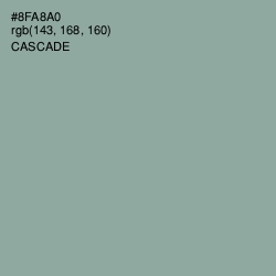 #8FA8A0 - Cascade Color Image