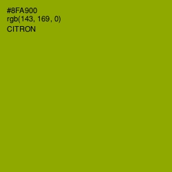 #8FA900 - Citron Color Image
