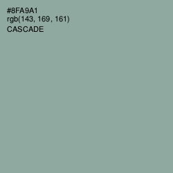 #8FA9A1 - Cascade Color Image