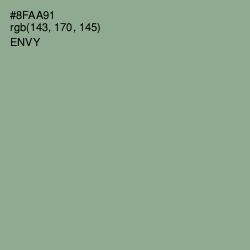 #8FAA91 - Envy Color Image