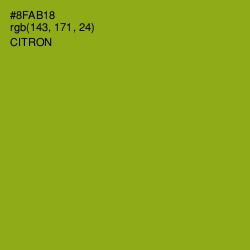 #8FAB18 - Citron Color Image