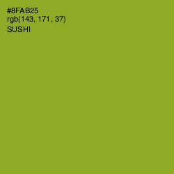 #8FAB25 - Sushi Color Image