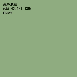 #8FAB80 - Envy Color Image