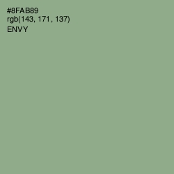 #8FAB89 - Envy Color Image