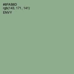 #8FAB8D - Envy Color Image