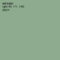 #8FAB8F - Envy Color Image